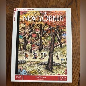 New Yorker Leaf Peepers Jigsaw Puzzle